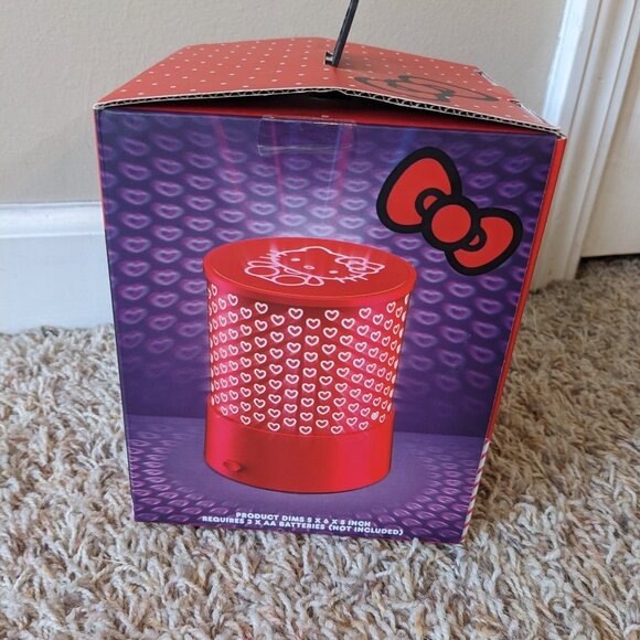 Hello Kitty NWB Ambient Projection Table Light - Picture 3 of 3